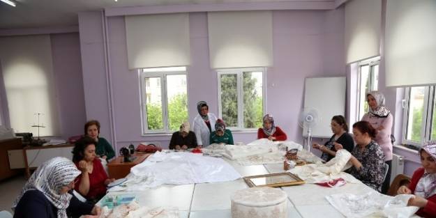 Şehitkamilli Hanımlardan El Beceri Kurslarına Yoğun İlgi