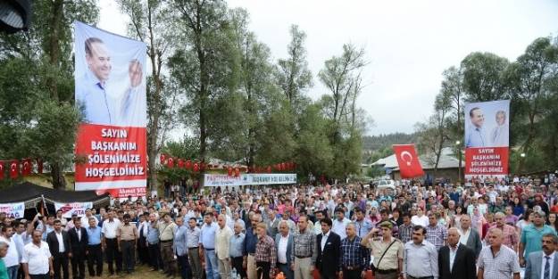 Sözlü, Mansurlu Yayla Şenliğine Katıldı