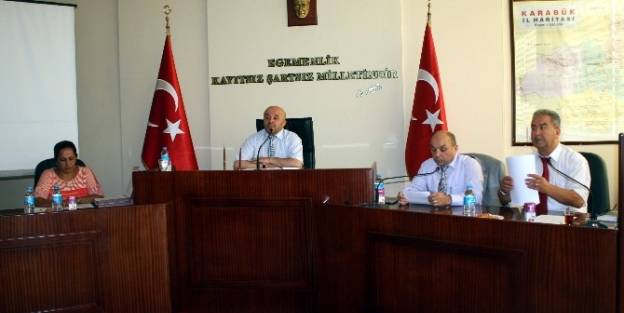 İl Genel Meclisi Ağustos Ayı Toplantıları Başladı
