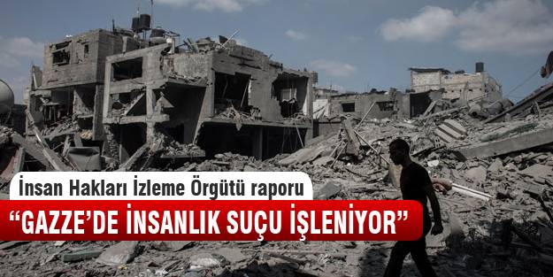 Gazze'de insalık suçu işleniyor