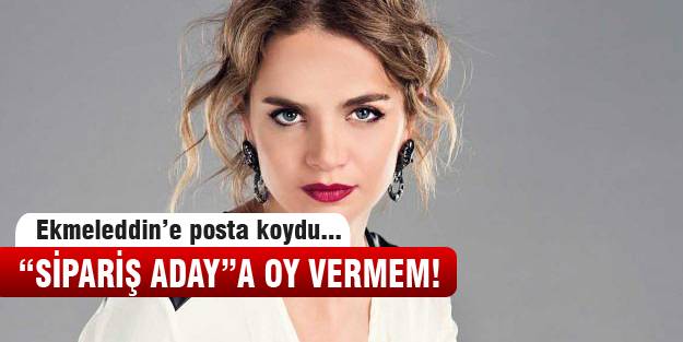 Tuğçe Kazaz'dan Ekmeleddin'e ince ayar!