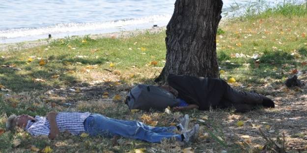 Tekirdağ’da Sıcak Hava Nem Bunaltıyor
