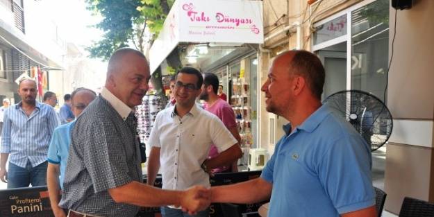 Başkan Ergün Esnafla Buluştu