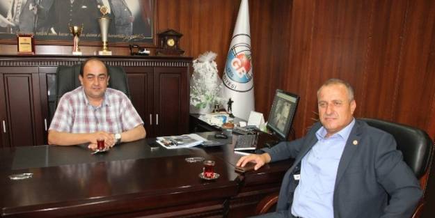 Muhtarlar Derneği Gülüç Belediyesi’ni Ziyaret Etti