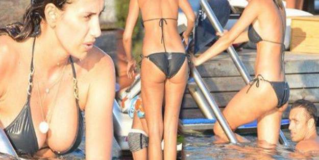 Emina Sandal kusursuz fiziğiyle dikkat çekti!