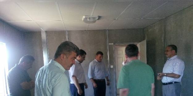 Kaymakam Özcan, Sydv Tarafından Yaptırılan Evleri İnceledi