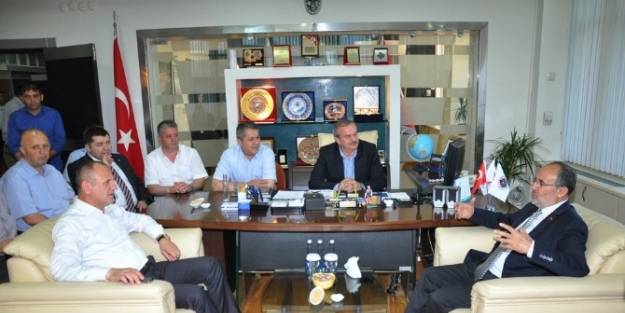 Salih Kapusuz Ve Ak Parti İl Yönetimi Düzce Tso’yu Ziyaret Etti