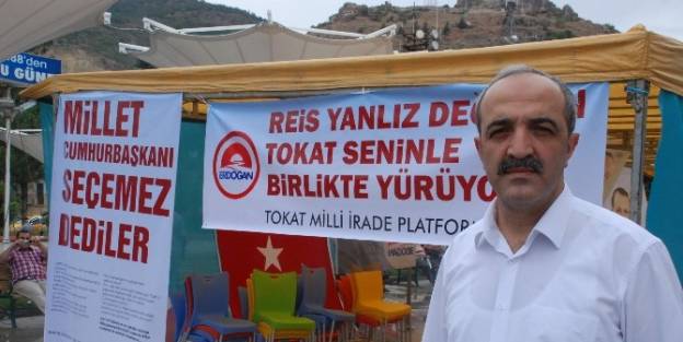 Tokat’tan Erdoğan’a Destek