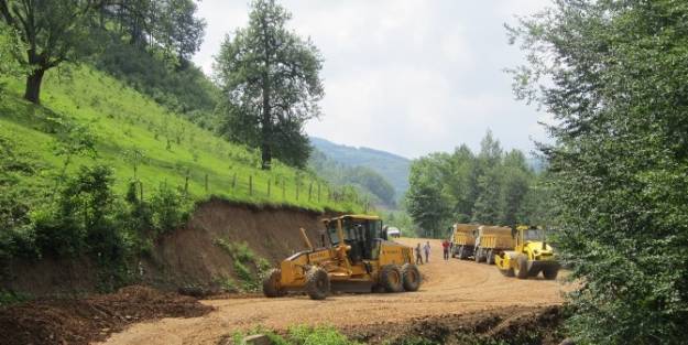 Ordu’da Yol Çalişmalari