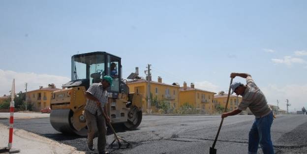 Karaman’da Asfaltlama Çalişmalari