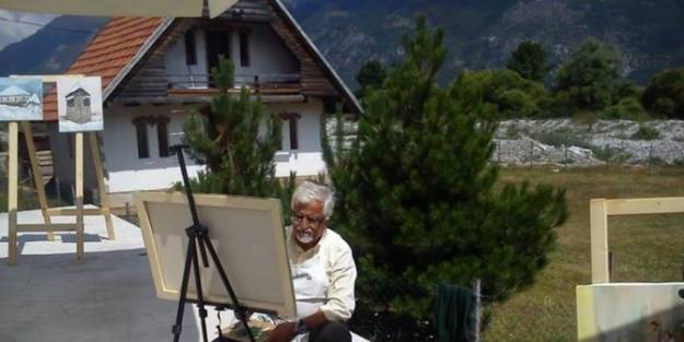 Ressam Akan, Uluslar Arası Sanat Festivali’ne Katıldı