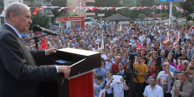 Bahçeli " Bu dalgalara heveslenmeyelim!"