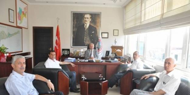 Muratlı Kaymakamı Ve Belediye Başkanından Büyükşehir Belediye Başkanına Ziyaret