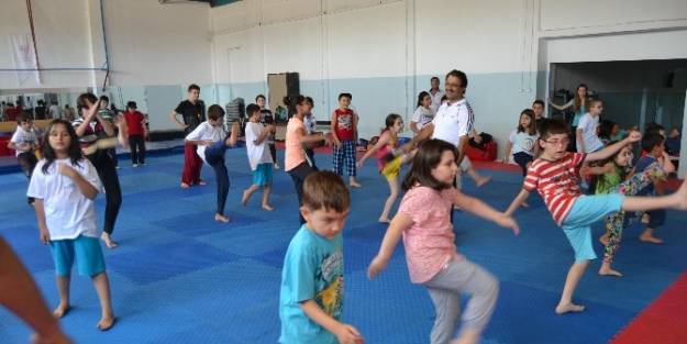 Kırıkkale’de Yaz Spor Okuluna Yoğun İlgi