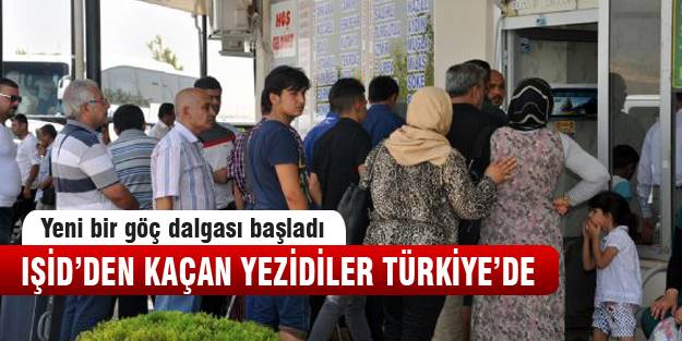 Türkiye'ye Yezidi akını