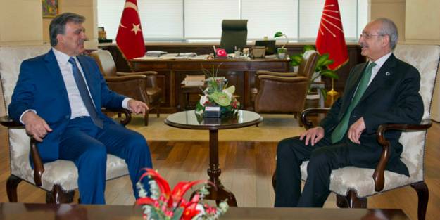 Gül, Kılıçdaroğlu ile biraraya geldi