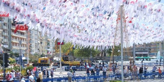 Aydın’da Başbakan Hazırlıkları