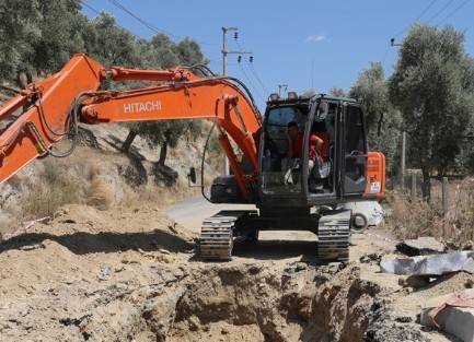 Milas'ta Lahit Mezardan 8 İskelet Çikti