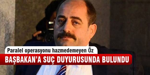 Zekeriya Öz'den, Başbakan'a suç duyurusu