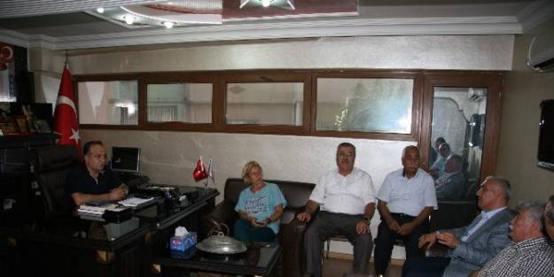 Chp Heyeti Kesob’u Ziyaret Etti