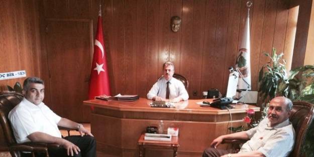 Orman Bölge Müdürü Ergüven’e 'hayırlı Olsun' Ziyareti