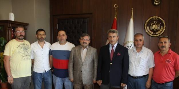 İnegöl Gazeteciler Cemiyeti'nden Başsavcıya Ziyaret