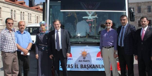 Gurbetçi Sivaslılar’dan Başbakan Erdoğan’a Destek
