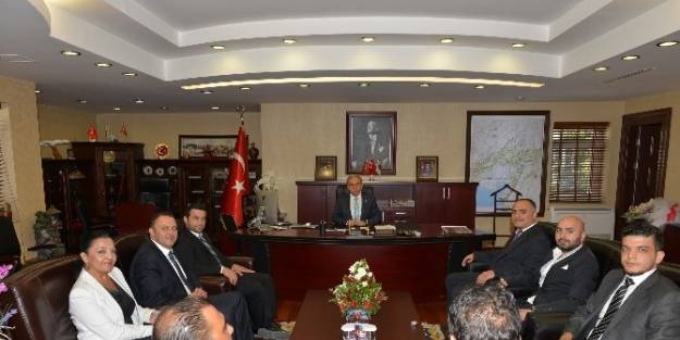 Agiad Yönetimi, Vali Büyük’ü Ziyaret Etti