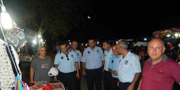 Edremit Zabıtası Gece Denetimlerinde