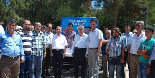 Başbakan İçin Kahta'da Bağış Kampanyası Düzenlendi