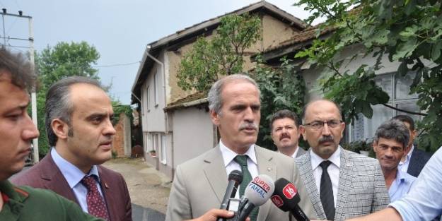 İnegöl'de Asfalt Çalişmalari Sürüyor