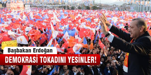 Başbakan " Pazar günü Paralel Yapı'ya gerekli dersi veriyoruz!"