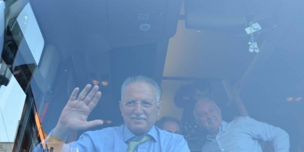 Cumhurbaşkanı Adayı İhsanoğlu Fatsa’da Konuştu