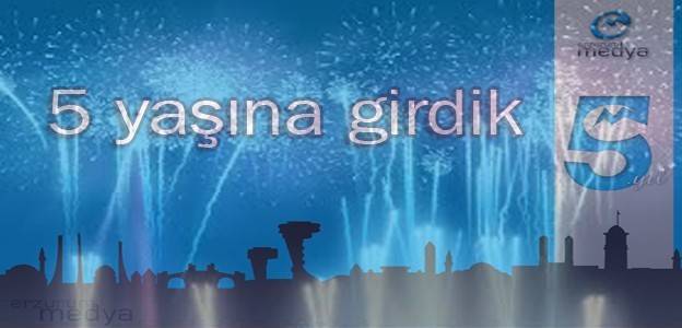 Erzurum’dan Yayın Yapan Haber Portalı Erzurummedya.com 5 Yaşına Girdi