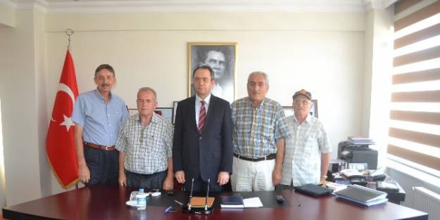 Gazilerden Kaymakama Teşekkür