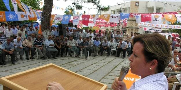 Milletvekili Fatoş Gürkan, Adanalılardan Erdoğan'a Oy İstedi