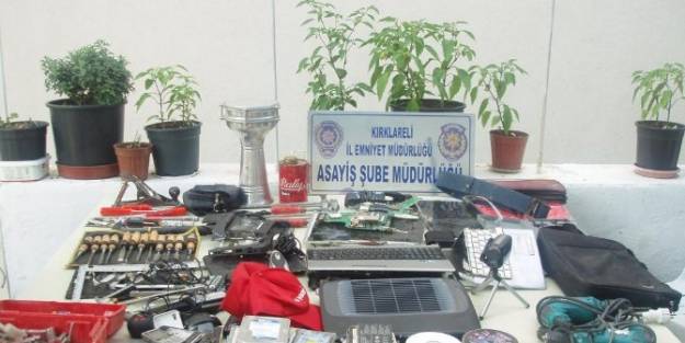 İş Yerinden Hırsızlık Yapan Zanlı Yakalandı