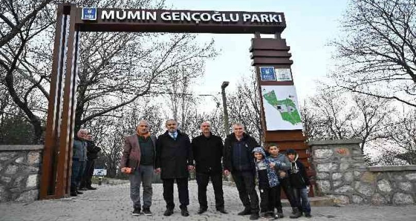 Mümin Gençoğlu Parkı Piremir'e yakıştı