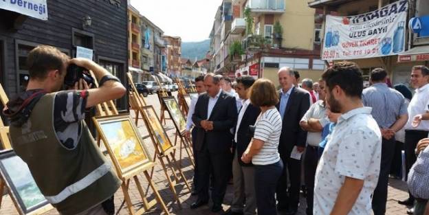 Başkan Uzun Sergi Açılışına Katıldı