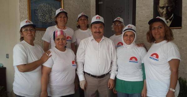 Çiğli'den Erdoğan'a "yılmaz" Destek