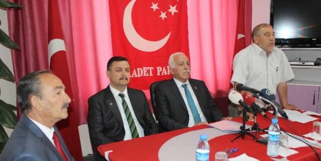 Sp Genel Başkanı Mustafa Kamalak: