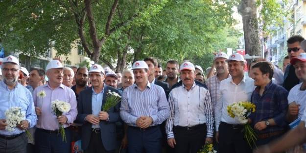 Erdoğan Gönüllüleri Desteklerini Yürüyerek Gösterdi