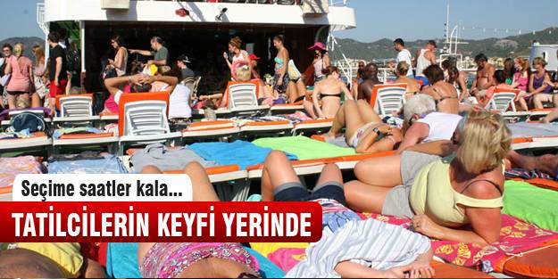 Tatilciler oy verecek mi?