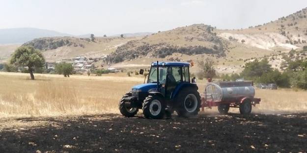 Yangına İlk Müdahale Tankerleri Görev Başında