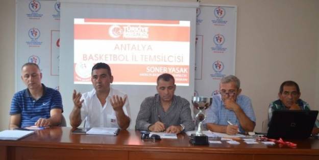 2014-2015 Sezonu Antalya Basketbol Yerel Ligi Fikstürü Çekildi