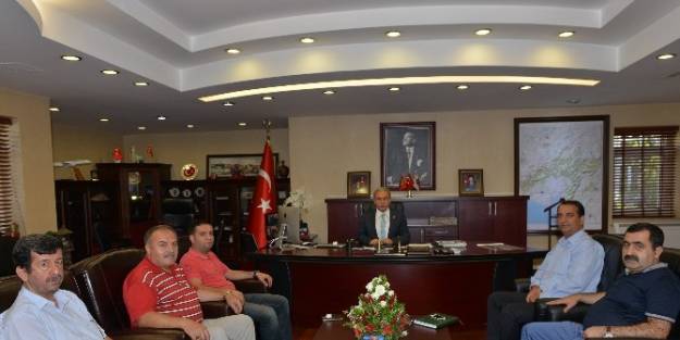 Gıda Toptancıları Derneği’nden Vali Büyük’e Ziyaret