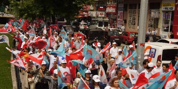 Kastamonu Ak Parti Teşkilatından, Erdoğan’a Destek Yürüyüşü