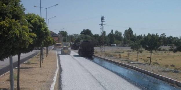 Bolvadin Heybeli Termal Tesislerinde Yol Çalişmasi