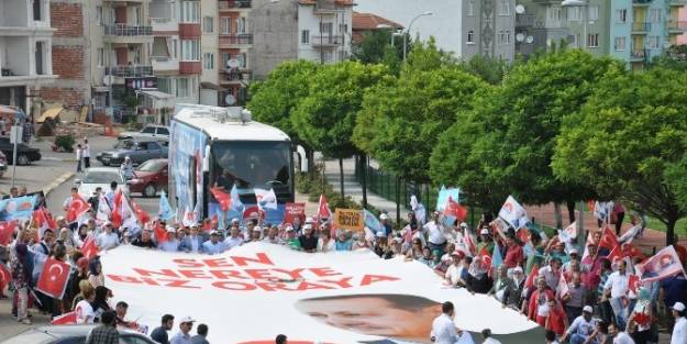 Uşak Ak Parti’den Erdoğan’a Destek