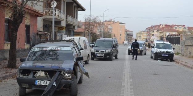 Kulu’da Trafik Kazası: 2 Yaralı